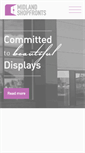 Mobile Screenshot of midlandshopfronts.com